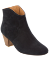 Isabel Marant Dicker Heeled Ankle Boots In Black
