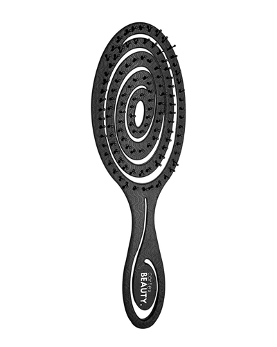 Cortex International Cortex Beauty Recyclable & Reusable Eco-friendly Spiral Hair Brush In Black