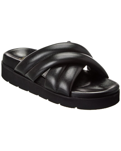 Seychelles Driving Force Leather Sandal In Black