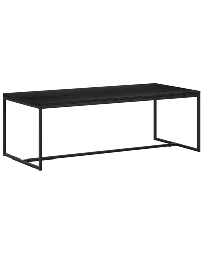 Abraham + Ivy Boone 47.25in Rectangular Coffee Table In Black