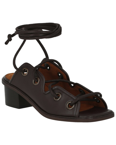 Stella Mccartney Maia Lace-up Sandal In Brown