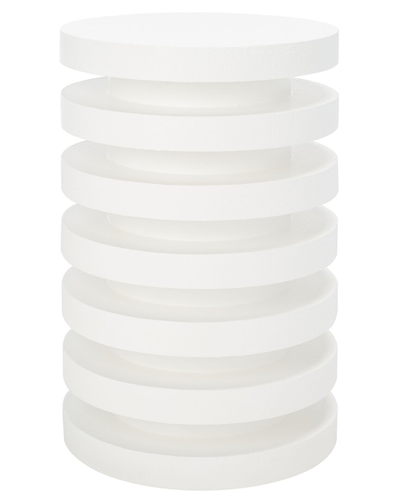 Safavieh Kaysar Accent Table In White