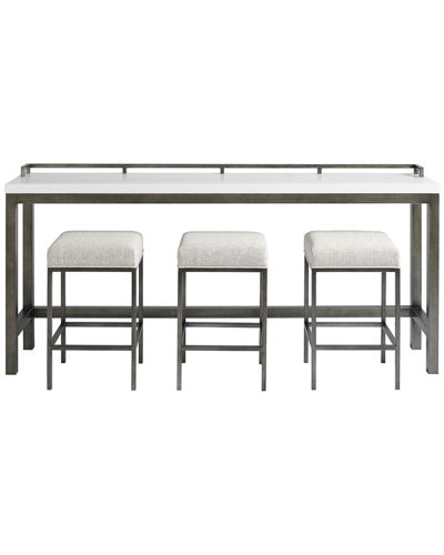 Universal Furniture Curated Essence Console Table With Stools