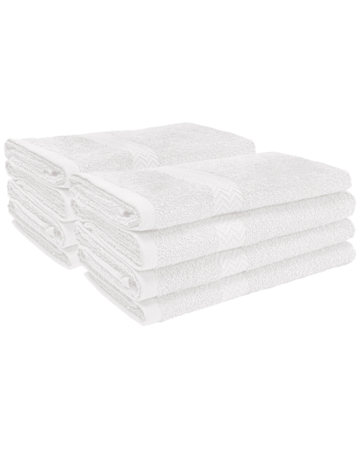 Superior Eco-friendly Absorbent 8pc Hand Towel Set
