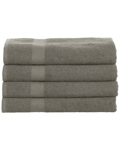 Superior Eco-friendly Absorbent 4pc Bath Towel Set