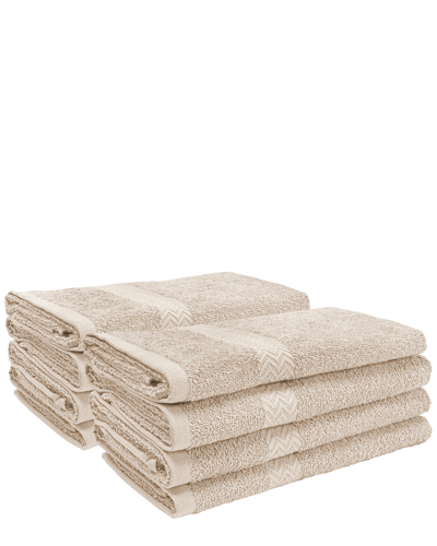 Superior Eco-friendly 8- Piece Absorbent Hand Towel Set