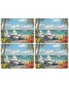 Pimpernel In The Sunshine Set Of 4 Placemats In Multi