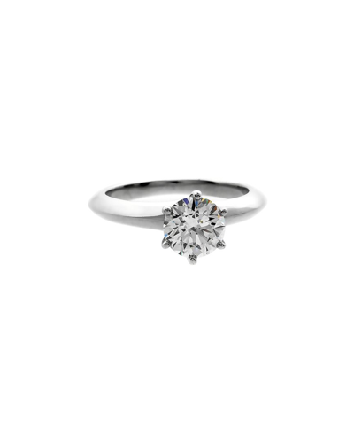 Heritage Tiffany & Co. Tiffany & Co. Platinum 0.96 Ct. Tw. Diamond Solitaire Ring (authentic Pre-  Owned)