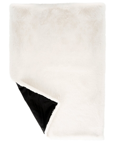 Donna Salyers Fabulous-furs Ivory Mink Lap Blanket With $20 Credit