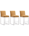 Manhattan Comfort Set Of 3 Element Counter Stools