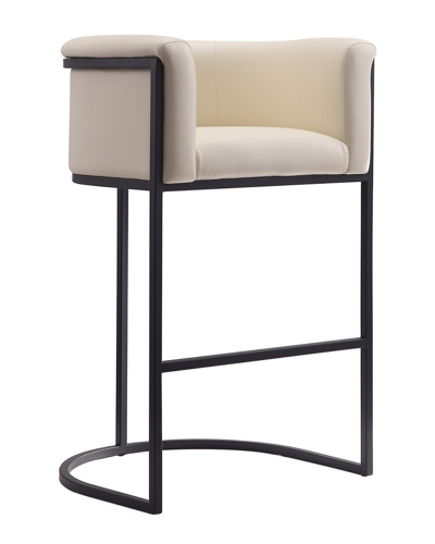 Manhattan Comfort Cosmopolitan Bar Stool In Brown