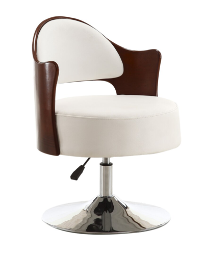 Manhattan Comfort Bopper Accent Chair In Neutral