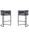 Manhattan Comfort Set Of 2 Cosmopolitan Counter Stools