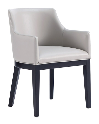Manhattan Comfort Gansevoort Armchair In Light Gray
