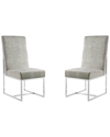 Manhattan Comfort Set Of 2 Element Dining Chairs