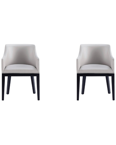 Manhattan Comfort Set Of 2 Gansevoort Armchairs