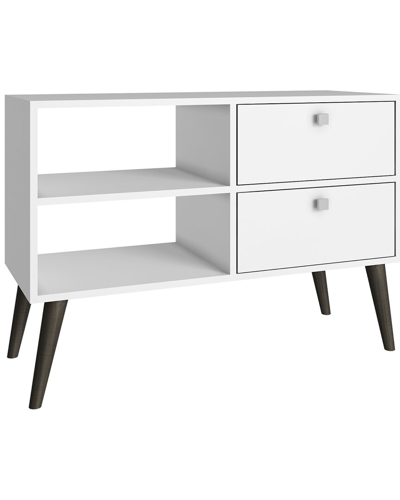 Manhattan Comfort Dalarna Tv Stand In White