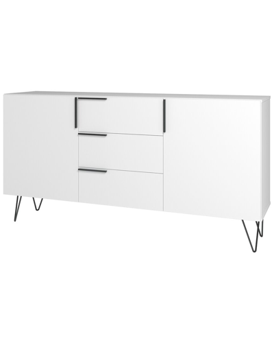 Manhattan Comfort Beekman 62.99 Sideboard In White