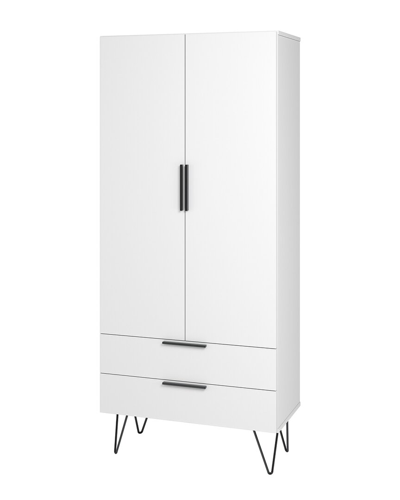 Manhattan Comfort Beekman 67.32 Tall Cabinet In White