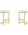 Manhattan Comfort Aura Bar Stool, Set Of 2