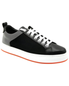 MCM MCM LEATHER & CANVAS SNEAKER