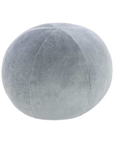 Surya Bola Accent Pillow In Grey
