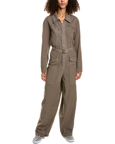 Burning Torch Workwear Coverall In Brown