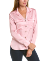 Alexia Admor Long Sleeve Button-up Shirt In Pink