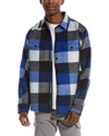 Rag & Bone Men's Wool Engineered Jack Shirt In Blue