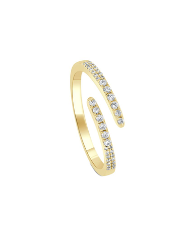 Sabrina Designs 14k 0.18 Ct. Tw. Diamond Cross Over Ring