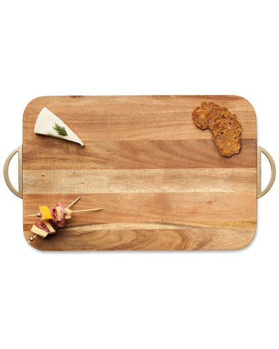 Maple Leaf At Home Modern Rectangle Rounded Corners Board With Handle