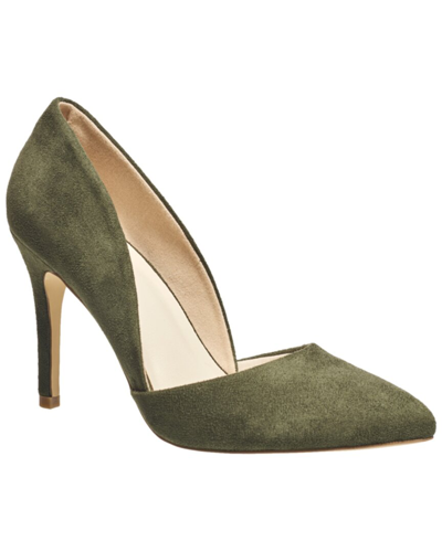 H Halston Women's Kendall Slip On Pumps In Olive