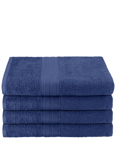 Superior Eco-friendly Absorbent 4pc Bath Towel Set