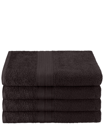 Superior Eco-friendly Absorbent 4pc Bath Towel Set
