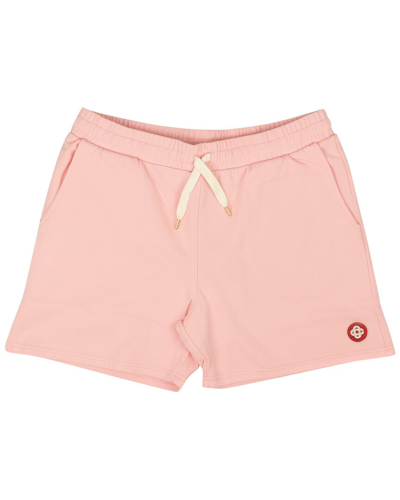 Casablanca Men's L'arche Fleurie Embroidered Sweat Shorts In Pink