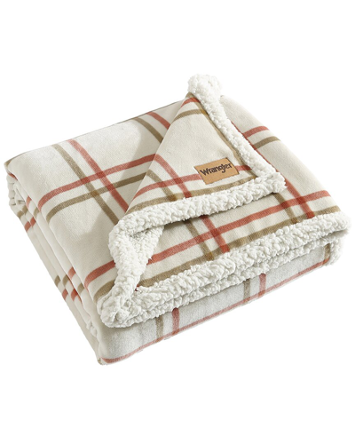 Wrangler Colt Ultra Soft Plush Reversible Throw Blanket