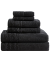 VERA WANG VERA WANG 6PC SCULPTED PLEAT TERRY TOWEL SET