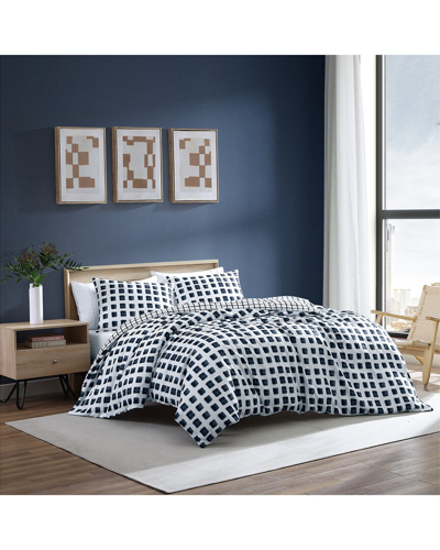 City Scene Urban Shibori Soft Duvet Cover Set