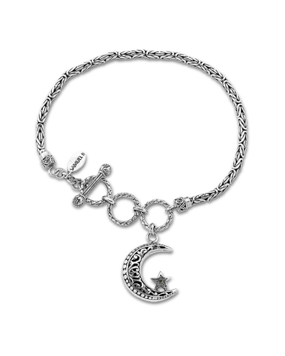 Samuel B. Silver Balinese Moon Bracelet In Silver - Moon