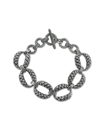 SAMUEL B. SAMUEL B. SILVER TOGGLE BRACELET