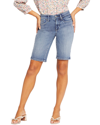 Nydj Ella Womens Slit Denim Denim Shorts