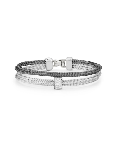 Alor Classique 18k 0.15 Ct. Tw. Diamond Bangle Bracelet