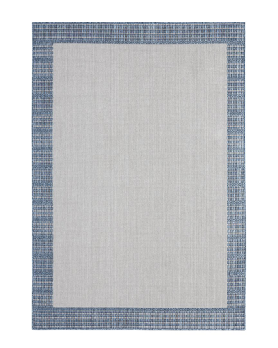 Nicole Miller New York Patio Country Landry Indoor/outdoor Rug In Gray