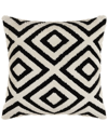 Surya Sheldon Down Pillow In Black
