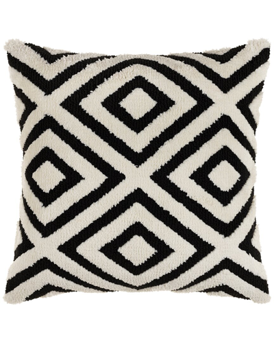 Surya Sheldon Pillow Cover In Black