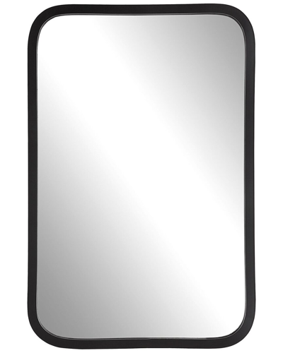 Hewson Matte Black Rectangular Mirror
