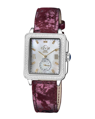 Gv2 Women's Bari Tortoise Diamond Watch