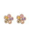Eye Candy La The Luxe Collection Cz Lizzie Flower Studs