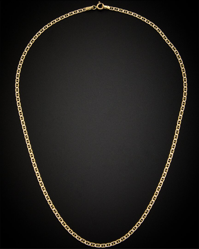 Italian Gold 14k  Mariner Necklace