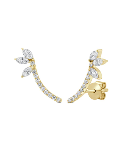 Sabrina Designs 14k 0.55 Ct. Tw. Diamond Climber Earrings